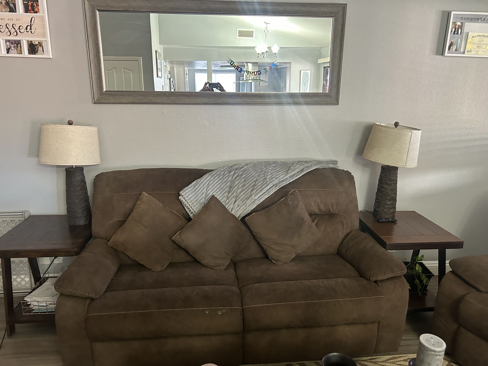 Recliner Sofa Set
