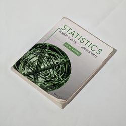 Statistics 10th Ed by John & Robert Witte 2015 Trade Paperback Textbook Used
