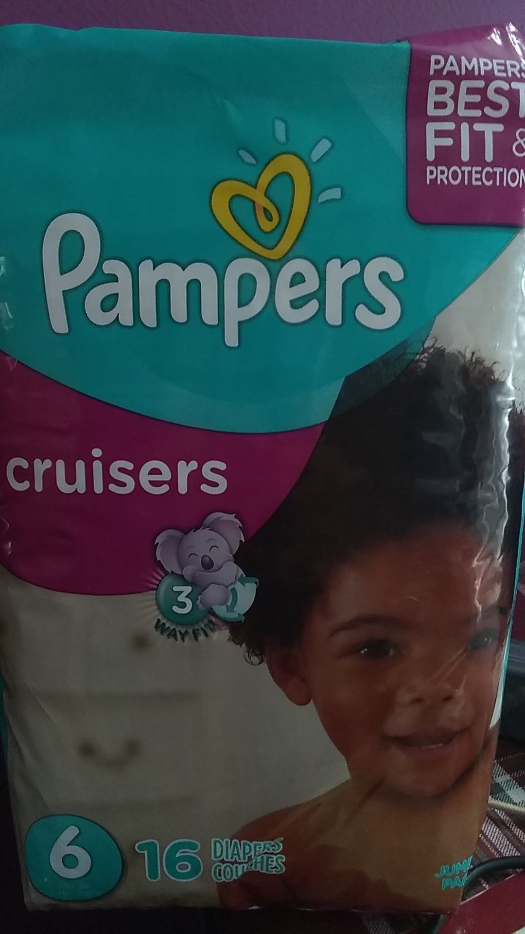 2 Pampers Cruisers. Size 6