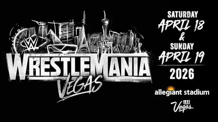 Wrestlemania Tickets $500 for 2