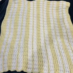 Hand Knit Blanket 
