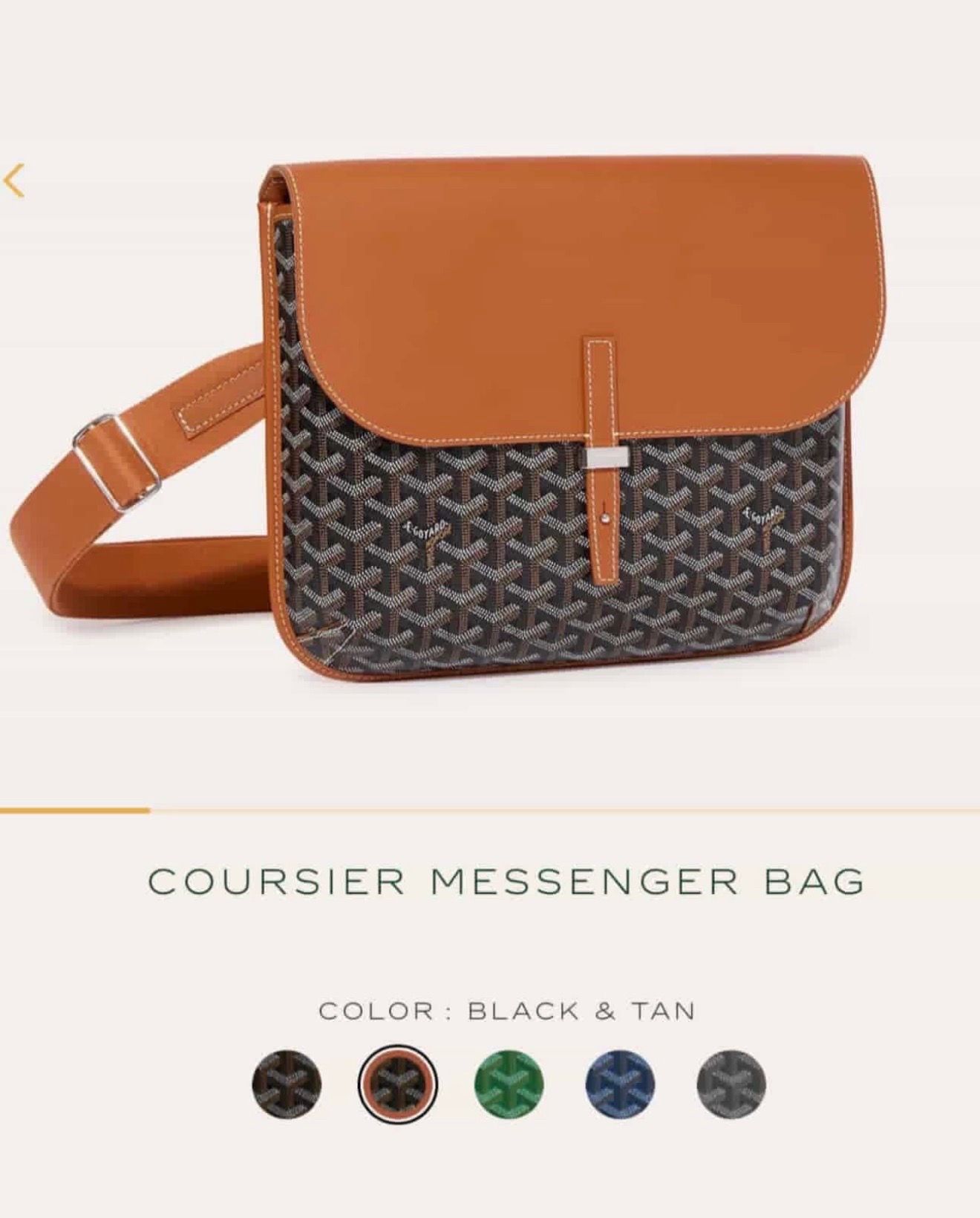 Goyard Messenger Bag