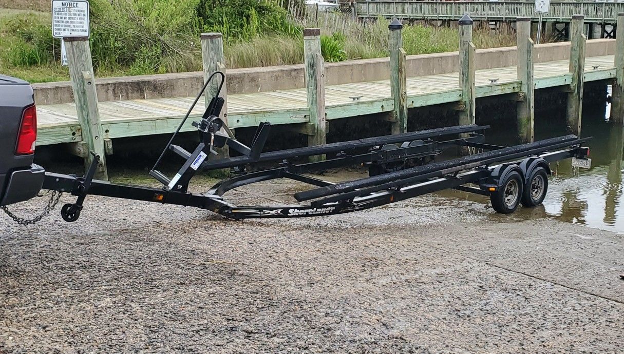 2007 Shorelander Pontoon Boat Trailer