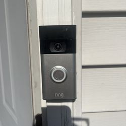 Ring Camera And Chime 