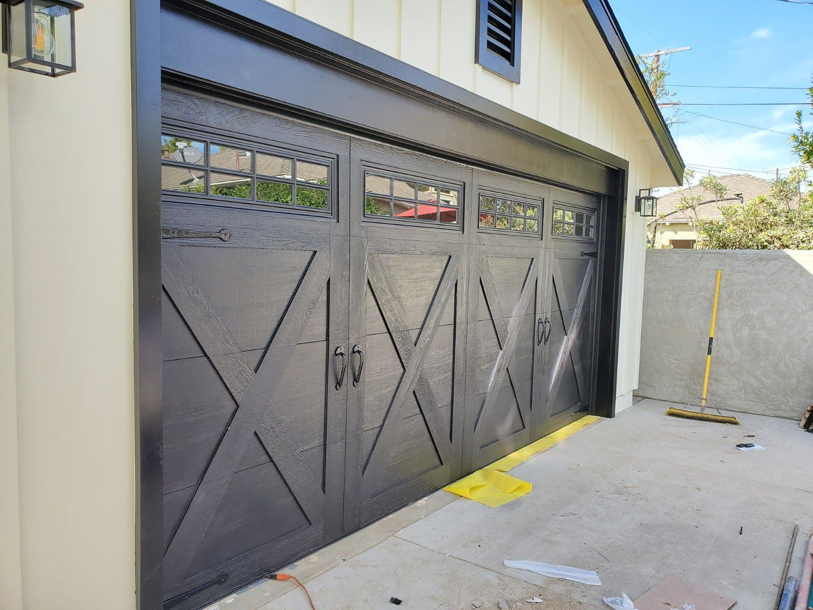 Garage doors