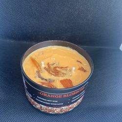 Orange Blossom Scented Candle- 8 Oz