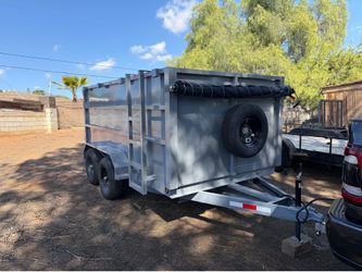New smooth wall dump trailer 2027 12 ft 🚛 !