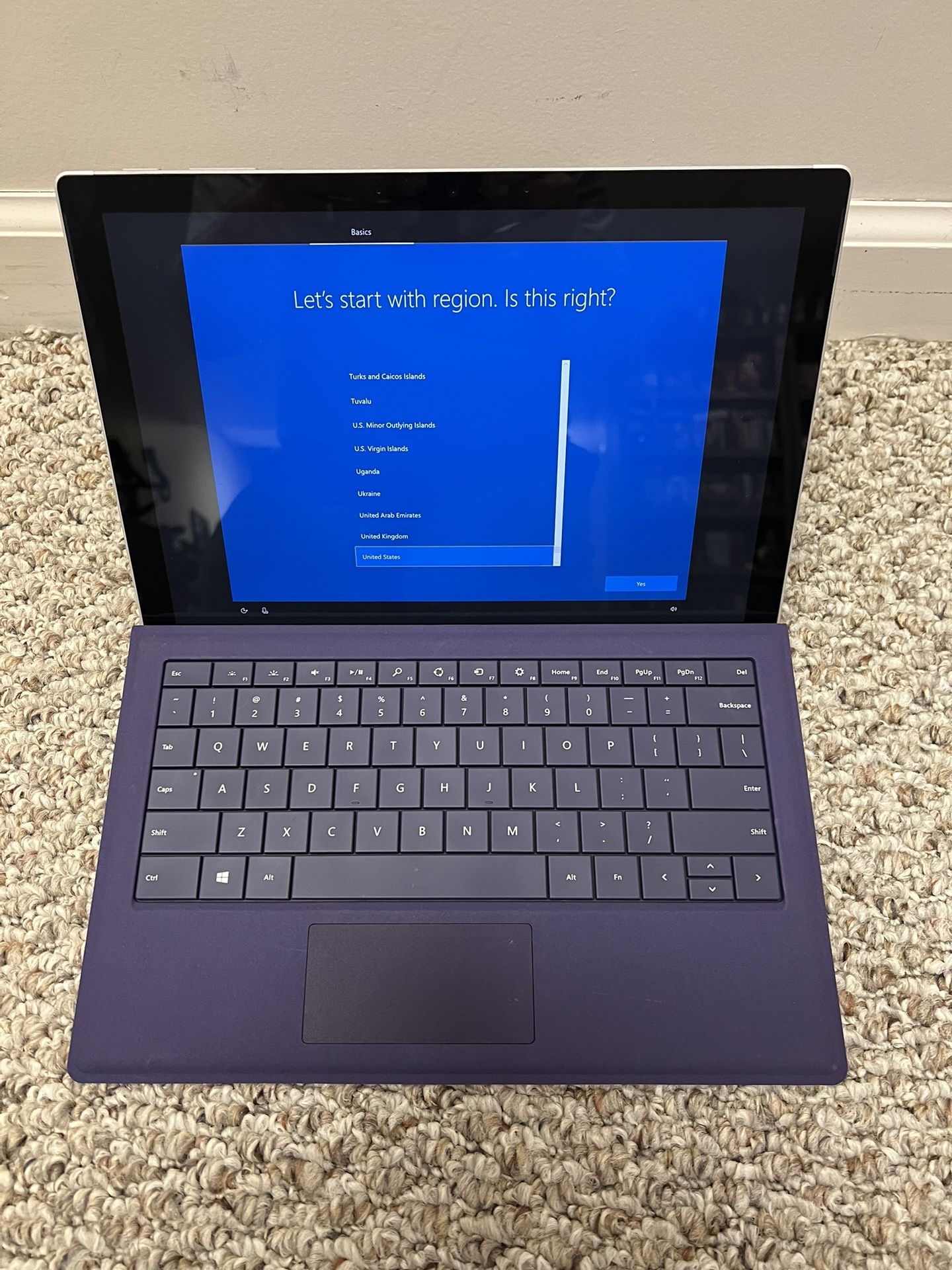Microsoft Surface Tablet w/ Accessories - Windows 10