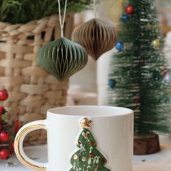 Handmade Christmas Mugs