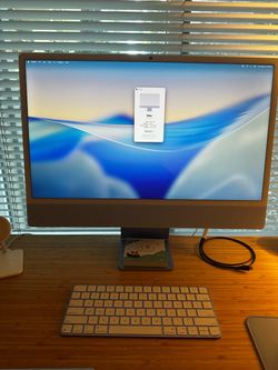 2024 iMac desktop computer