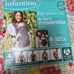 Infantino Flip Advanced 4 In 1.     Baby Carrier 