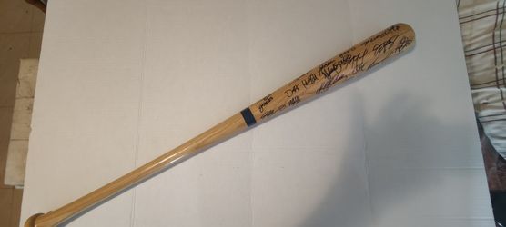 2007 All-Star Bat Team Autographed