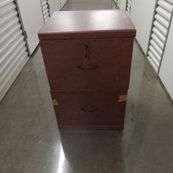 File Cabinet With key $35