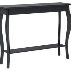 ChooChoo Narrow Console Table Sofa Table Entryway Table Espresso