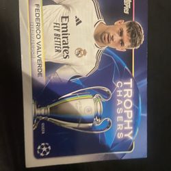 2024-25 Topps UEFA Club Competitions #RF-2 Federico Valverde Trophy Chasers