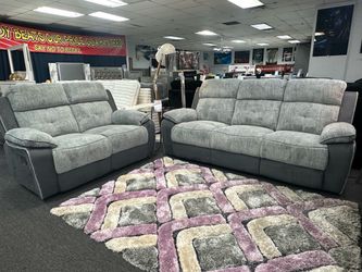 Amazing Deal‼️Beautiful Grey Sofa&Loveseat Available $999