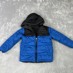 Swiss Tech Kids Reversible Puffer Jacket Size 5/6 