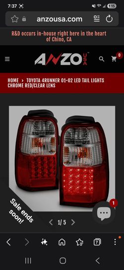 Toyota 4 Runner LED Tail Lights