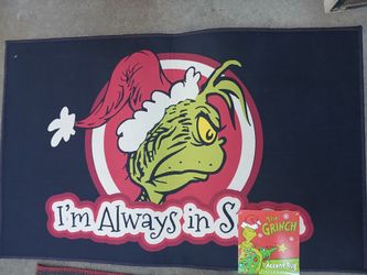 Christmas Grinch Rug 