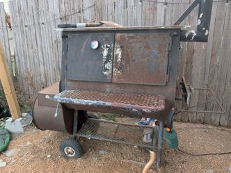 Custom offset smoker