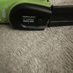 Portland Electric Hand Saw Like New 40 Works Great Like New Never Used 