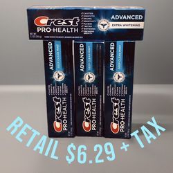 Crest Toothpaste Advanced Deep Clean And Extra Whitening