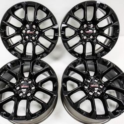 Gmc Denali 22s. Set Of 4 New Wheels. Chevy/Gmc Center Caps Available. 