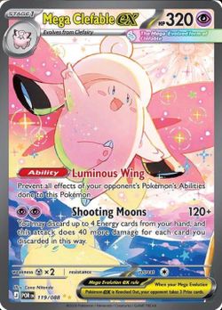 Mega Clefable EX • Pokemon • Mega Evolution Perfect Order  • Special Illustration Rare