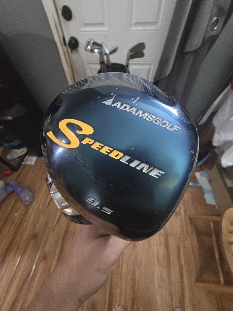 Adam's Speedline Driver 9.5 Deg And 3 Wood Included