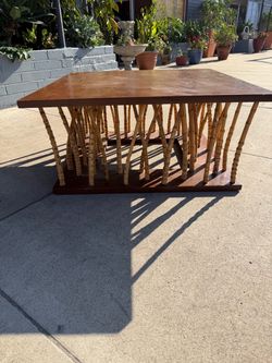 Awesome Bamboo coffee table