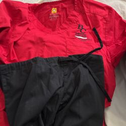 BAKERSFIELD COLLEGE SCRUBS 