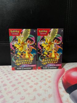Pokémon Ascended Heroes Booster Bundles