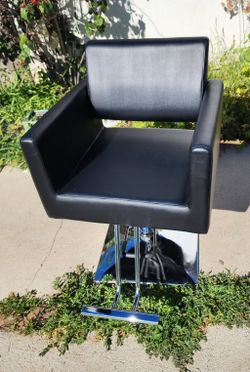Hairdresser Salon Styling Chair 34x25x23" Black