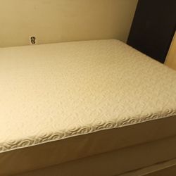 King Tempurpedic Memory Foam Mattress And Box Spring 