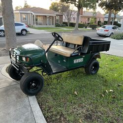 Gas Ezgo utility golf cart