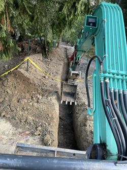 Utility Trenches Excavator