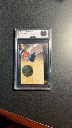 Mickey Mantle 2012 Gold Standard Card- Graded 9