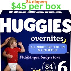 Huggies overnight size 6