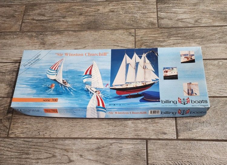 Billing Boats model kit "Sir Winston Churchill"