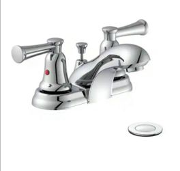 Glacier Bay 2-Handle 4" Bathroom Faucet in Chrome