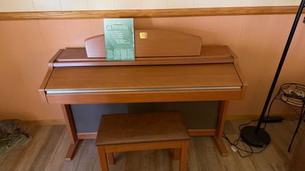 Yamaha Clavinova piano.