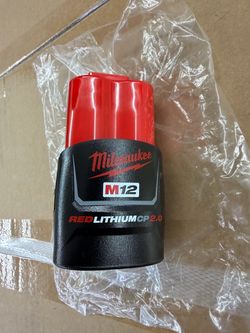 New Milwaukee M12 RedLithium CP 2.0 Battery