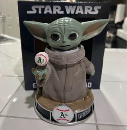 A’s star wars Grogu  bobblehead