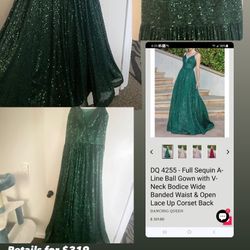 Bride Maid/ Prom Dress