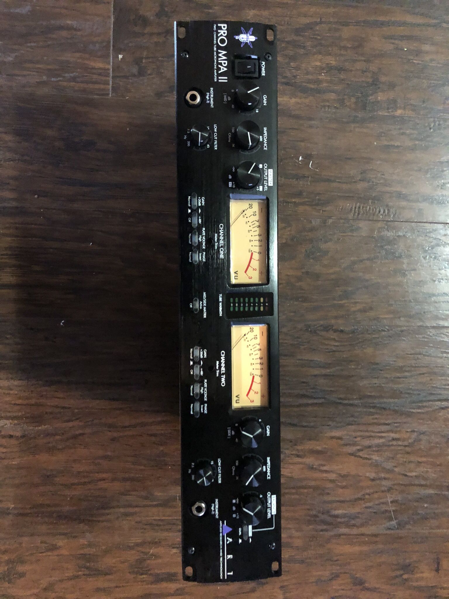 ART PRO MPA II CHANNEL TIBE AMPLIFIER AMP