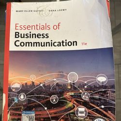 Essentials Of Business communication