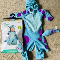 Disguise Disney Baby Sulley 6-12M Infant Costume