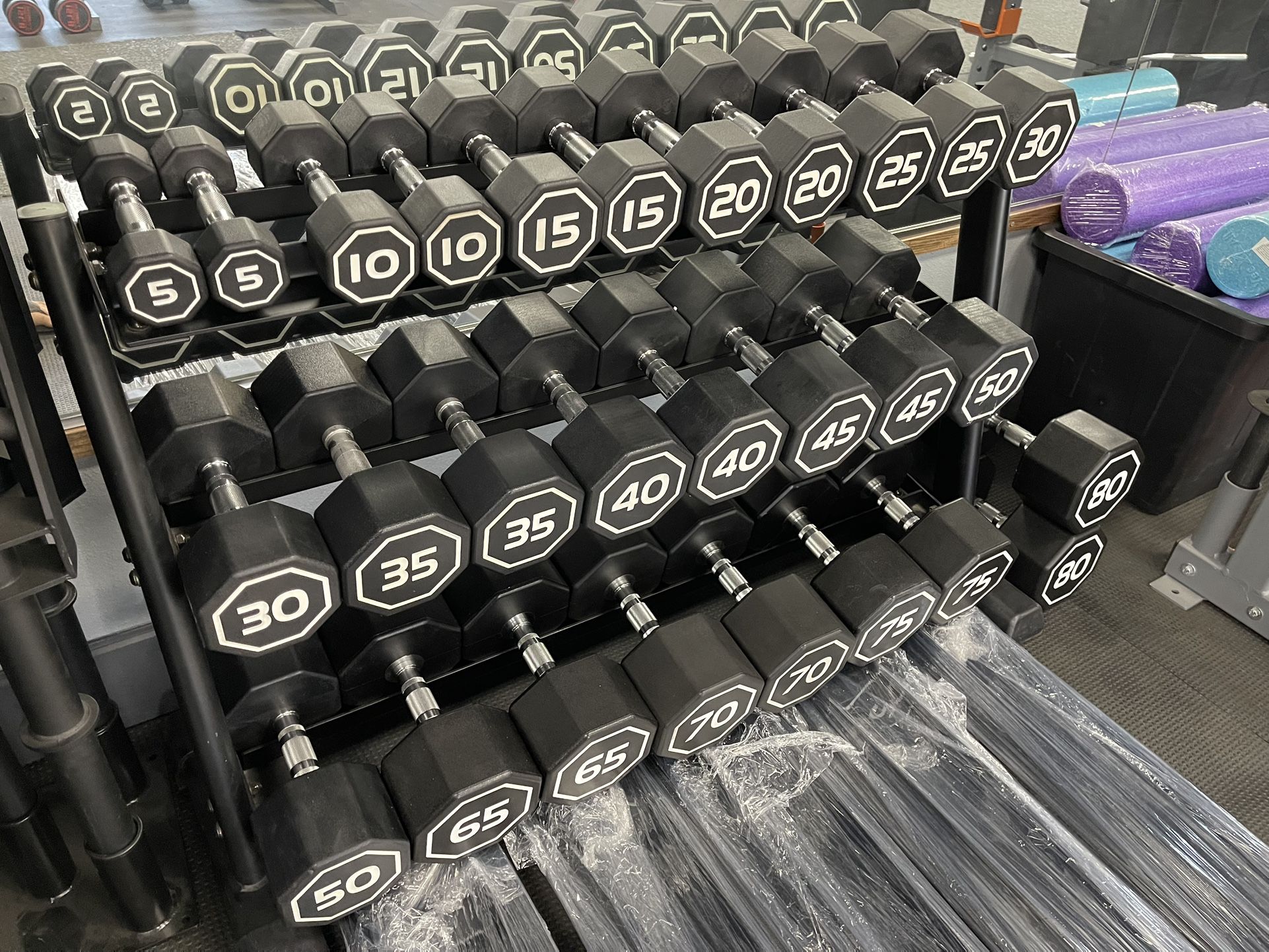 URETHANE DUMBBELLS🔹WORKOUT FITNESS GYM EQUIPMENT