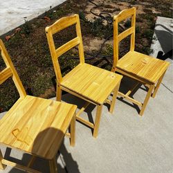 IKEA wooden Chairs