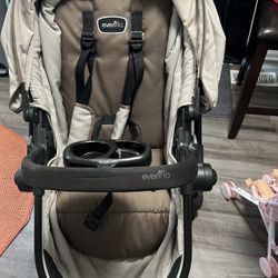 Evenflo Pivot Modular Travel System (Desert Tan) 